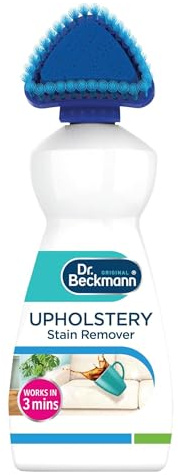 Upholstery Stain Remover with Built-In Triangle Brush, Fast-Acting Formula for Sofas, Car Seats, Mattresses and Fabrics, 400 ml