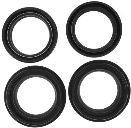 STOBAZA Kit Joint Huile Fourche Moto Caoutchouc Joint Anti-poussière Compatible Modèles Populaires Protection Moteur et Performance Améliorée