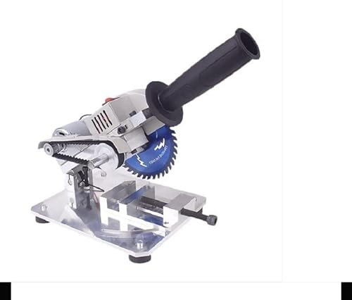 Mini-Tischgehrungssäge, tragbare kleine Hobby-Kappsäge zum Basteln, 0-45° Winkel und höhenverstellbar, mit 96 W zum Schneiden von weichem Metall, Eisenblech, Holz, Kunststoff, Aluminiumlegierungen