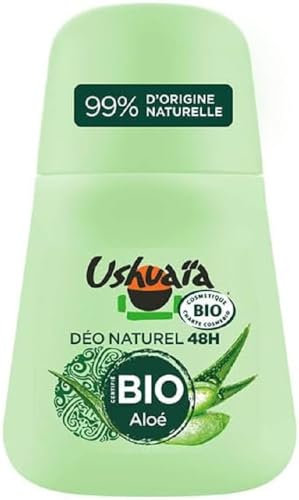 Ushuaia Déodorant Bille Certifié Bio 48h Aloé, 50 ml