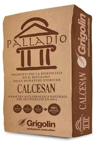 Mortero polivalente fibrorinfuerza base de cal hidráulica natural NHL-Calcesan