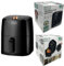 Stock Lider-Freidora de Aire sin Aceite de 2,7L Air Fryer 1200W, Ahorro energético 70%, Varios Modos Cocinados, Panel Táctil, Digital y Compacta, Temperadura Regulable, Cocina Hasta 30 Min
