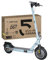 ZWHEEL ZFOX Plus Blue Lagoon | Patinete Eléctrico Adultos Homologado DGT (300-600W) - 35km Autonomía & Regeneración al Frenar - Intermitentes, Ruedas Mixtas 10 de Aire - Frenos de Disco y Eléctricos
