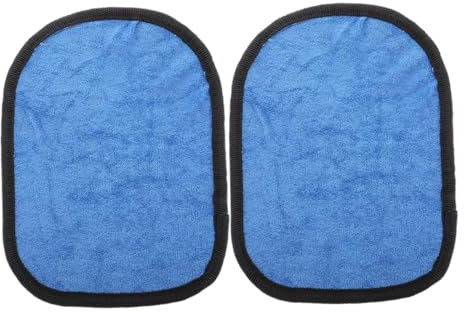 WEKADRIN 2pcs Robust Exfoliating Gloves for Beach Remover Sand Wipe off Body Scrubber Mitts