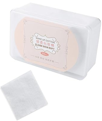 LOORGVEL Disques Démaquillants Tissu Non Tissé 1000 Pièces Fins Légers Coussinets Cosmétiques pour Femmes Visage Visage Soin Quotidien Jetables