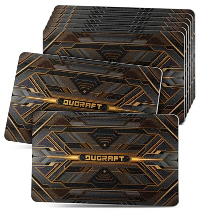 DUGRAFT 8 Pack RFID Blocking Cards Credit Card Protectors Anti-Theft Card Blocker NFC Contactless Protection for Entire Wallet, Travel Essentials,Steampunk