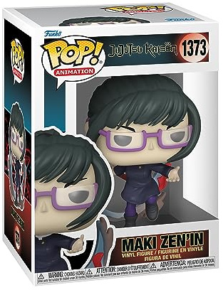 Funko POP! Animation: JJK - Maki Zenin - Jujutsu Kaisen - Vinyl-Sammelfigur - Geschenkidee - Offizielle Handelswaren - Spielzeug Für Kinder Und Erwachsene - Anime Fans - Modellfigur Für Sammler