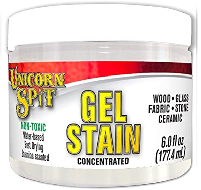 Unicorn Spit 5772005 6.0 fl oz. Concentrated Jasmine Scented Stain Gel, White Ning