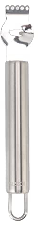 Lemon Zest Peeler for Cocktails, Stainless Steel Grater Orange Rind Peeler Tool Orange Citrus Twist Peeler for Kitchen Gadgets(Sliver)