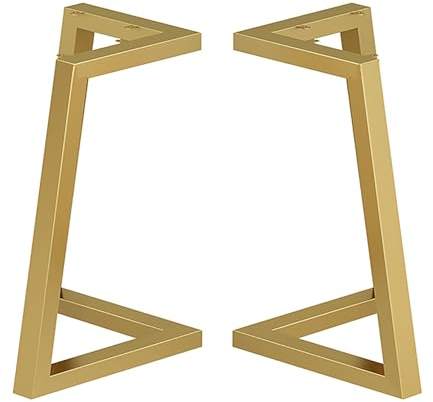 2 Stück Tischbein Metallfuß Für Sitzbank, Schwerlast Aus Metall Industrial Tischgestell Tischkufen, Tisch Beine Für Esstisch Schreibtisch, Schmiedeeiserne Tischbeine, Für DIY Sitzbank, Couchtisch ( Co