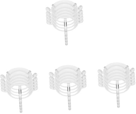 Milisten 20stücke Teiliges Baseball-Halter Transparenter Ballständer Für Baseball Und Golfbälle Platzsparend Und Installieren Dekorative Aufbewahrungslösung Für Sportliebhaber