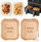 160 Stück Backpapier für COSORI CAF-R901-AEU Airfryer Backpapier Heißluftfritteuse Airfryer Zubehör Airfryer Liner Lebensmittelechtes Backpapier, BPA-frei, FDA