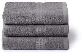 Caleffi Set Asciugamani Bagno Piccoli 3X, 40x60cm, Cotone 100% Morbido e Assorbente per Bagno, Viso e Uso Quotidiano, Asciugamani Bidet di Alta Qualità, Asciugamano Ospiti Resistente ai Lavaggi