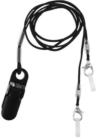 ELAYARD Hörgeräte sicherheitsband mit Stabilem Clip Leichter Anti verlust schutz für Senioren Weiches Halteband Kompatibel mit Hörverstärkern Vielseitig Einsetzbar für Kleidungsarten