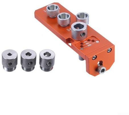 Posicionador multifunción de perforación y roscado para perfiles de aluminio serie 20/30/40, con diseño telescópico de riel y cierre de conector seguro para marcos de gabinete (juego de 4 piezas)