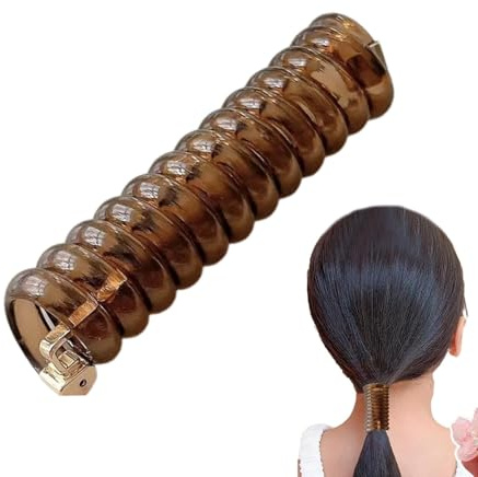 Espirales para el Pelo, Sujetadores De Cola De Caballo De Cable Telefónico, Espirales para el Cabello Sin Daño, Para Niñas, Mujeres, Deportes, Escuela Y Uso
