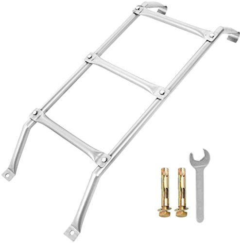 4 gradini Egress Scaletta Seminterrato Finestra Ben Attica Parti Escape 300lbs Capacità di carico Strumenti fai da te