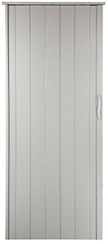 Falttür Höhe 202 cm Einbaubreite bis 96 cm Schiebetür Tür weiss gewischt farben Doppelwandprofil Neu