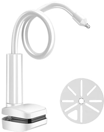 Soporte De Vigilabebés En Cuna Sujetador con Clip y Brazo Flexible tipo | Soporte con Clip para Monitor o Cámara Usado En Cocina, Baño, Hogar, Cuarto Infantil, Cuna, Moisés, Guardería