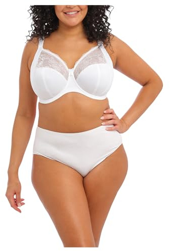 ELOMI Dam Cate Full Coverage Underwire BH helkupa, BH, ogenomskinlig, Vit, 95J