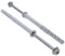 10x140 Viti e Tasselli Fast-K Torx Esagonali per Impieghi Gravosi di Keple 25 Pezzi Viti di Montaggio a Parete e Tasselli con Viti per Calcestruzzo in Acciaio Inox Vite di Ancoraggio