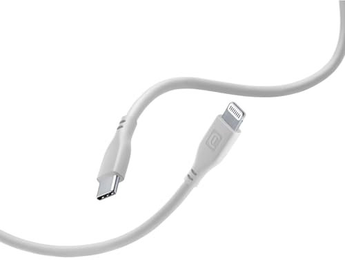 cellularline | Soft cable 120 cm - USB-C to Lightning | Cavo soft touch da USB-C a Lightning
