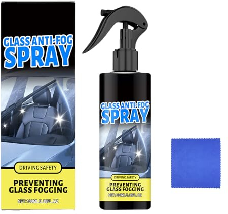 Rivestimento In Vetro Per Auto: Spray Antiumidità Trasparente Di Qualità, Protezione Per Porta Della Doccia, Agente Schiarente Per Finestre, Riduttore Di Vapore Per Il Bagno | Rivestimento