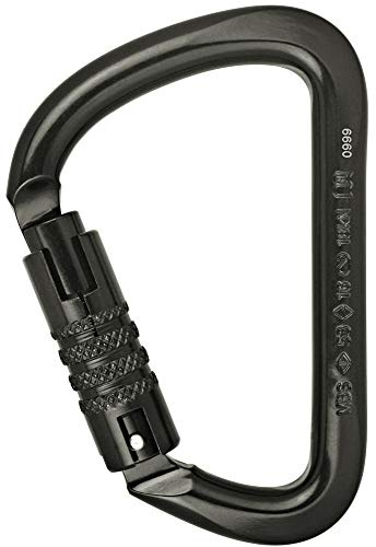 Aliens D-Form TriLock Karabiner aus Stahl