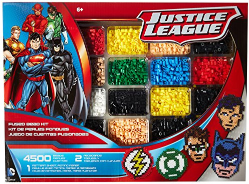 Perler Beads Justice League Superhero Crafts for Kids, 4504 pcs