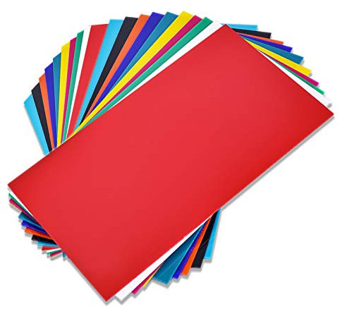 Megaton 20 Stück Gravur Farbige Acrylplatte Kunststoffplatte 12 €œ — 20 € — 0,118 €œ