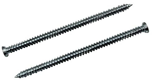 SN-TEC Fensterrahmenschrauben/Fensterbauschrauben 7,5x180 mm (100 Stück)