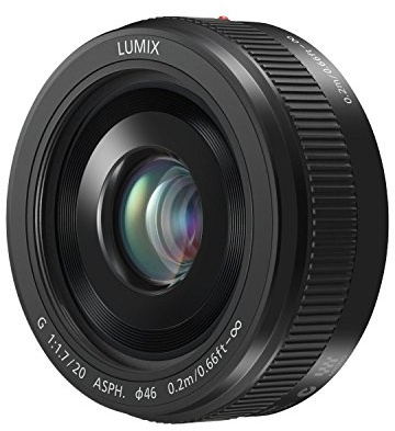 Panasonic Lumix G 20 mm f/1.7 II ASPH Lente para cámaras Micro Cuatro Tercios Negro