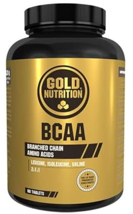 Goldnutrition BCAA's, 60 comprimidos, Conservar Masa Muscular