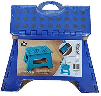 SBS Marchepied, 32 x 25 x 22 cm – jusqu'à 150 kg – Portable, antidérapant et Peu encombrant (Gris)