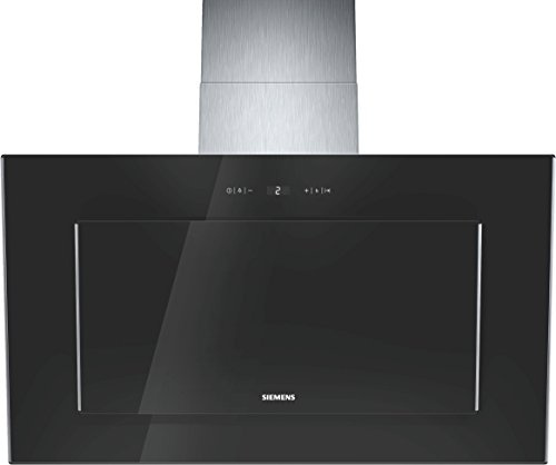 Siemens LC98KA671 iQ700 - Cappa da parete, 90,0 cm, capacità della ventola di 860 m3/h garantisce aria fresca durante la cottura/acciaio inox