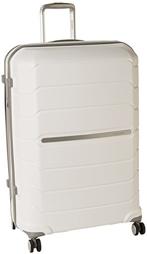 Samsonite Erweiterbares Hartschalengepäck mit Spinnrädern, blanko, Grande, Weiss/opulenter Garten, Grande, Erweiterbares Hartschalengepäck mit Spinnrädern