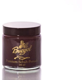 Burgol Schuhpomade, bordeaux