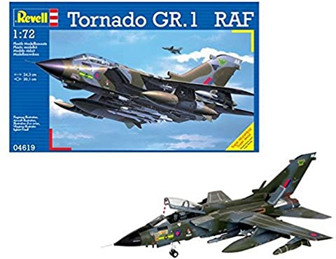 Revell RV04619 Modellbausatz Flugzeug 1:72 - Tornado GR.1 RAF im Maßstab 1:72, Level 4, originalgetreue Nachbildung mit vielen Details, 04619