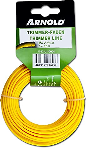 ARNOLD - Trimmerfaden, rund, 2.4 mm x 15 M; 1082-U1-0004