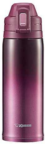 Zojirushi SD-ES08VZ Cool Bottle Stainless Steel Mug, Gradation Wine