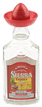 Tequila Silver Sierra 5cl Miniature