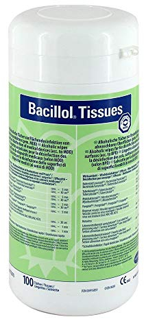 Bacillol Tissues 100 stk
