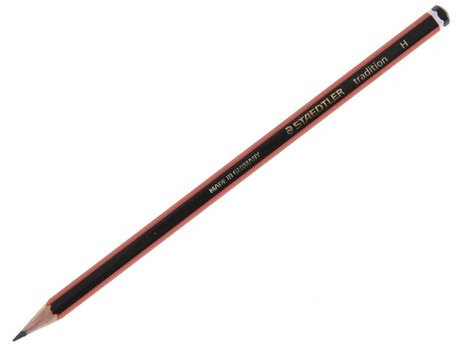 Staedtler 110 Tradition Bleistift Aus Zedernholz, H, 110-H 12 Stück