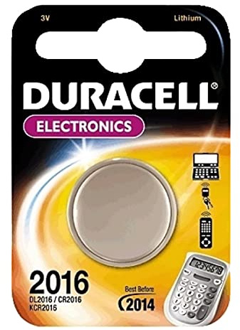 DURACELL Blister 1 Pile Bouton Lithium Electronics CR2016