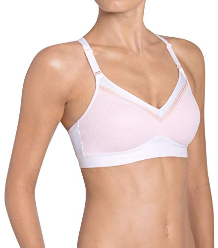 Triumph Women's Triaction Free Motion N EX, Sports bra non-wired, WHITE