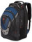 Wenger Ibex 600638, 17 Inch Laptop Backpack with Dedicated Tablet Pocket, Shock Absorbing Shoulder Straps, Water-Resistant Design, Ideal for Travel, Work, School, Commuting, Blue 28 x 37 x 47 cm