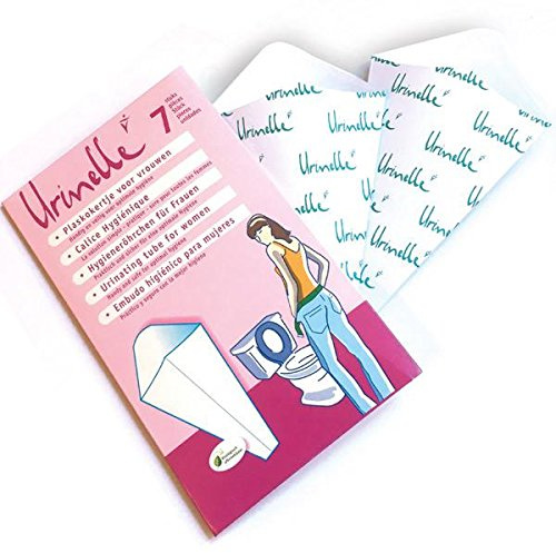 Urinelle spolbart urineringsrör för kvinnor (7-pack)