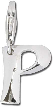 SilberDream 925er Charm Buchstabe P Echt Silber Armband Anhänger D1FC70P Silber Charmsschmuck von SilberDream für die Frau