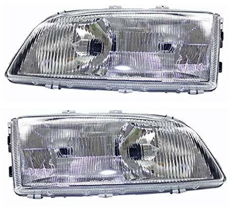 ATEC Germany BESTPRICE 2x phares avant Phares principaux gauche + droite Compatible avec VOLVO C70 1 Cabriolet (873), C70 1 Coupe (872), S70 (874), V70 1 (875, 876)