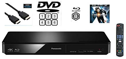 Panasonic DMP-BDT180EB MULTIREGION DVD player with Smart Network 3D Blu-ray Player/Remote control/HDMI Lead/Wolverine Demo Disc.